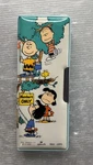 Vintage Peanuts Snoopy 1978 Hallmark Magnetic 2 Sided Vinyl Pencil Case Japan. Fixed Price $40.00.