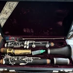 Yamaha Custom Cx Bb Clarinet Wood Body Black Plated Keys Closed Hole W/ Case. Fixed Price $849.00.