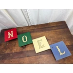 Handmade Wooden Noel Christmas Holiday Sign Table Buffet Riser Home Cor. Fixed Price $24.79.