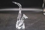 Vintage Durand Cristal D' Arques 24% Leaded Crystal Saxophone-france. Fixed Price $26.25.