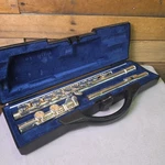 Buffet Crampon BC6010 Made In England Silver Plated Flute Cooper W/ Case. Fixed Price $78.12.