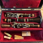 Vintage Selmer Paris Centered Tone B Clarinet As Made France. Fixed Price $800.00.