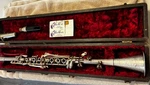 Stunning Playable 1915 Cavalier Bb Clarinet Silver Metal Body W/ Case/mouthpiece. Fixed Price $199.99.
