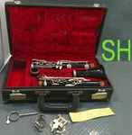 Vintage Vito Student Clarinet Reso-tone 3 Leblanc Case Bruno Lyre & Tenon Ring. Fixed Price $40.00.