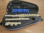 First Act Beginners Silver Flute W/ Case *tested Working. Fixed Price $15.00.
