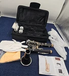 Glarry Clarinet Nickel Plated Keys With Case, Black For Student Beginner. Fixed Price $62.99.