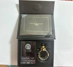 Used Silverstein Works Bb Clarinet Ligature CRYO-4 Gold Plated. Fixed Price $125.00.