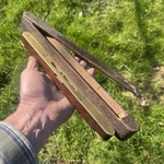 Vintage Brass & Rosewood Level English James Howarth Case. Fixed Price $80.00.