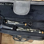 Artley 17S Bb Clarinet Plastic Black Key Flat With Case & Mouthpiece Set. Fixed Price $45.00.