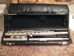 Oxford Student IF-2 Flute With Case And Slip Cover. Fixed Price $135.00.