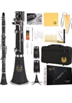 Rhythm Bb Clarinet 17 Nickel Keys Woodwind Band & Orchestra Musical Instruments. Fixed Price $99.00.