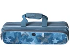 Kaces Grafix Flute Case Blue Stars Series Polyfoam Lightweight Heavy Duty. Fixed Price $35.00.