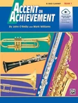 Accent On Achievement, Book 1, Flat Bass Clarinet. Fixed Price $8.74.
