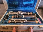 Vintage Sicur/robert/buffet/bundy Clarinet France Is W/case/reeds. Fixed Price $199.00.