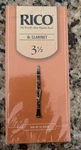 Rico RCA2535 Bb Clarinet Reeds 1/2. Fixed Price $25.00.