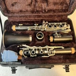 Clarinet Prestini- Abs Plastic And Nickel Plated Keys. Fixed Price $100.00.