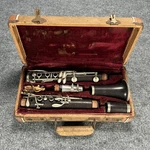 Vintage Evette Sponsored By Buffet Clarinet Pre-wwii Untested Woodwind 1930-1940. Fixed Price $250.00.