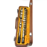 Mudan Silver Plated Chines Flute Musical Instrument Case China Fs!. Fixed Price $55.00.