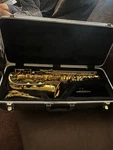 Antigua Vosi Intermediate Alto Saxophone With Selmer C*. Fixed Price $375.00.