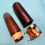 Bundy #3 Clarinet Mouthpiece-hard Rubber-made C.1960'S-NEW Cork-w/lig And Cap. Fixed Price $55.00.