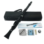 Nuvo Clarineo 2.0 Clarinet C, Black/black, N120CLBK, Plastic Wind Instrument. Fixed Price $258.15.