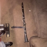 Selmer Alto Clarinet Black Plastic Body With Silver Keys Musical Instrument. Fixed Price $59.03.