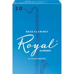 Rico Royal Bass Clarinet Reeds, Box Of 10 Strength 2. Fixed Price $38.99.