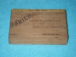 Very Vintage Rico Clarinet Reed Packaging - Wood Box Cool Collector's Item. Fixed Price $24.99.
