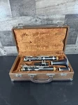 Vintage Armstrong Elkhart Ind. Usa Clarinet W/ Brown Hard Case *untested*. Fixed Price $34.99.