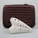 Focalink Double Alto Forte Matte White Ocarina W/hard-shell Case. Fixed Price $259.95.