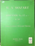 Mozart Serenade No. 12 For Oboes; Clarinets; Horns And Bassoons. Fixed Price $20.28.