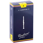 Vandoren Traditional Eb Clarinet Reeds Strength 4 Box Of 10. Fixed Price $32.00.