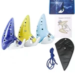 Musical 12 Hole Ocarina Ceramic Alto Legend Of Zelda Flute Instrument. Fixed Price $12.99.
