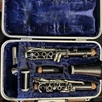 Selmer Resonite Bundy Clarinet With Hard Case Made France! 1950S #58557. Fixed Price $255.00.