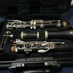 Yamaha 650 Model Wooden Clarinet With Case And Mouthpiece Black. Fixed Price $575.00.