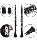 Glory Clarinet Gly-pbk Pro Ebonite Bb W/10 Reeds Stand Grease Brush Pad. Fixed Price $102.34.