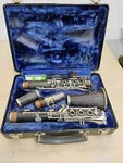 Vintage Selmer Signet 100 Wood Clarinet With Hs* Mouth Piece. Fixed Price $130.00.