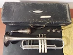 Vintage Besson & Co. "prototype" Class Proteano Trumpet. 3 Mouthpieces.. Fixed Price $275.00.