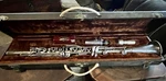 Penzel Mueller And Co. Sliver Plated Military Clarinet- Early 20TH Century. Fixed Price $850.00.