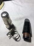 Vintage Selmer Geo. M. Bundy 3 Hard Rubber Soprano Clarinet Mouthpiece France. Fixed Price $69.00.
