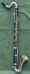 Le Blanc Black Bass Clarinet # 7396F With Mouthpiece, Floor Peg, Case + Extras. Fixed Price $1299.95.
