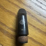 Henri Selmer Paris Clarinet Mouthpiece Black Plastic High Polish Soprano. Fixed Price $45.00.
