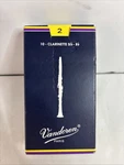 Vandoren Traditional Bb Clarinet Reeds Strength 2 Box Of 7. Fixed Price $16.00.