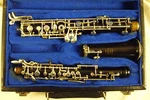 John Denman (cabart Stencil?) Professional Full Conservatory Wood Oboe Nice. Fixed Price $2999.99.