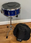 Mendini Cecilio Snare Drum W/ Stand Travel Case & Ludwig Billy Gladstone Pad Lot. Fixed Price $69.99.