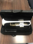 Hawk Trumpet White Lacquer With Case. Fixed Price $119.99.