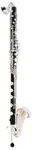 Backun Alpha Bass Clarinet With Backpack Case Low C, Silver-plated Keys. Fixed Price $4675.00.