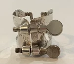Vintage Harrison Silver Bb Clarinet Ligature - Stamped "c" Original. Fixed Price $80.00.