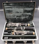 Vtg Bundy Resonite Selmer Clarinet Student Instrument Bb Working Condition Case. Fixed Price $300.00.