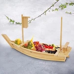 Wooden Sushi Boat Serving Tray 28 Inch Plate For Restaurant Parties Use. Fixed Price $56.62.